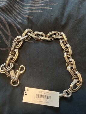 Metal Chain Strap in Silver